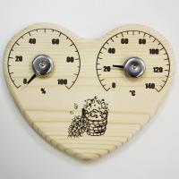 Термометр-гигрометр Сердце, СБО-2ТГ